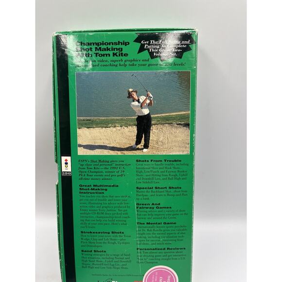 3DO Tom Kite Shot Making Panasonic Real Longbox Complete! - Picture 5 of 16